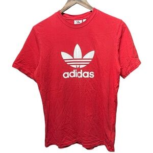 Vintage 2000s Adidas big front graphic trefoil Logo Short sleeve Skate T-Shirt